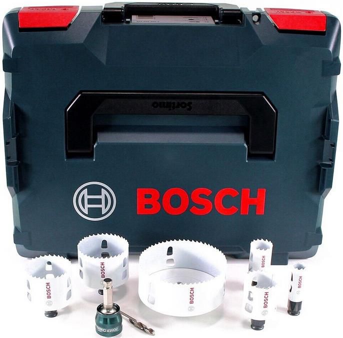 Bosch 8 teiliges Lochsägen Set für Holz & Metall   Durchmesser: 20   114 mm für 93,76€ (statt 104€)