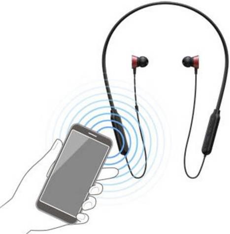 Pioneer SE QL7BT   Bluetooth In Ear Kopfhörer in Rot für 15,99€ (statt 37€)