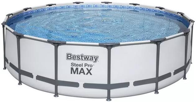 Bestway Schwimmbecken Steel Pro Max Set   457x107cm für 259,59€ (statt 376€)