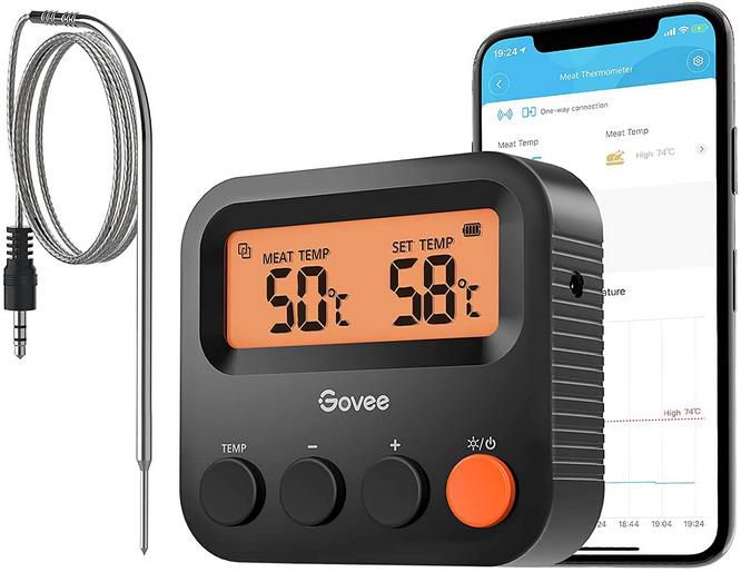 Govee Bluetooth Grillthermometer   Kabellos bis 70m für 13,99€ (statt 20€)