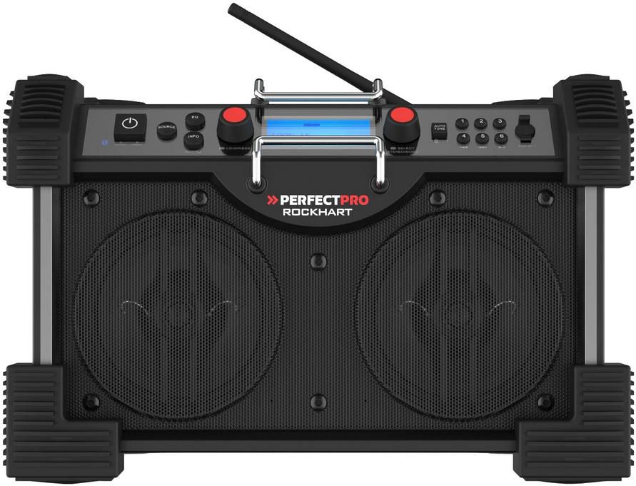 PerfectPro Rockhart RHB3   Bluetooth Baustellenradio für 362€ (statt 406€)
