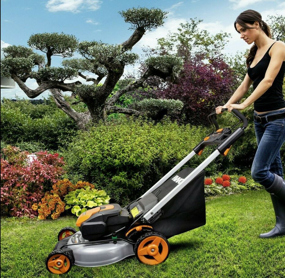 Worx Akku Rasenmäher WG772E für 184€ (statt 249€)