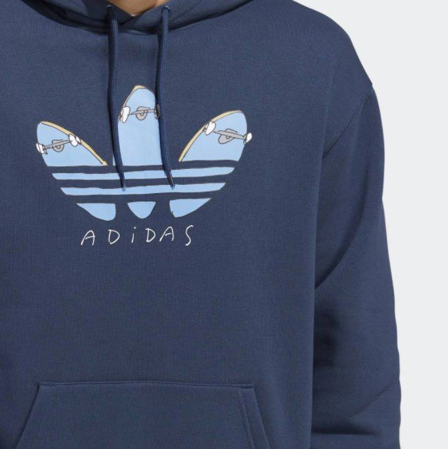 adidas Henry Jones Deckfoil Unisex Hoodie für 49€ (statt 57€)   Größen M und L