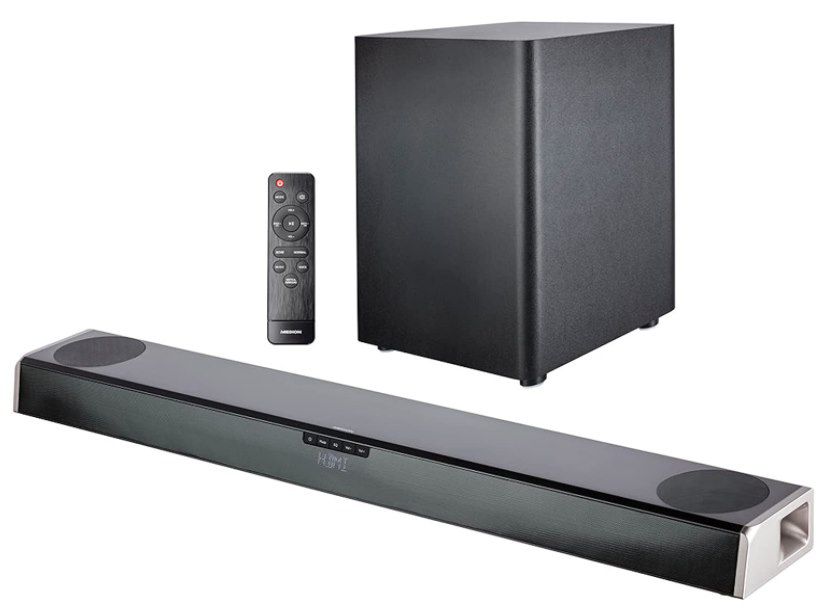 Medion S61388 2.1 Soundbar mit Subwoofer für 132,94€ (statt 180€)