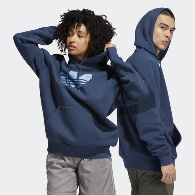 adidas Henry Jones Deckfoil Unisex Hoodie für 49€ (statt 57€)   Größen M und L