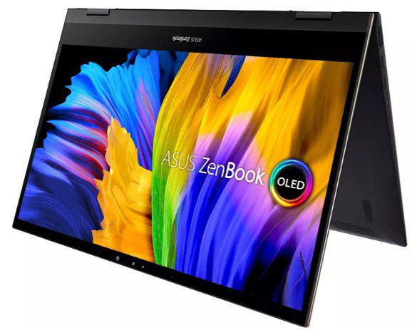 Asus Zenbook Flip S OLED Convertible mit 13,3 Zoll (i7 Prozessor, 16 GB RAM, 1 TB SSD) für 1.699€ (statt 1.999€)