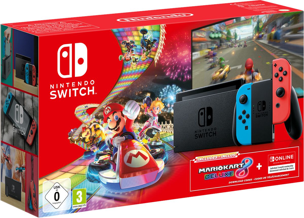 Nintendo Switch Mario Kart Deluxe 8 Bundle für 1€ + Vodafone Allnet Flat von otelo mit 7GB LTE für 19,99€ mtl.