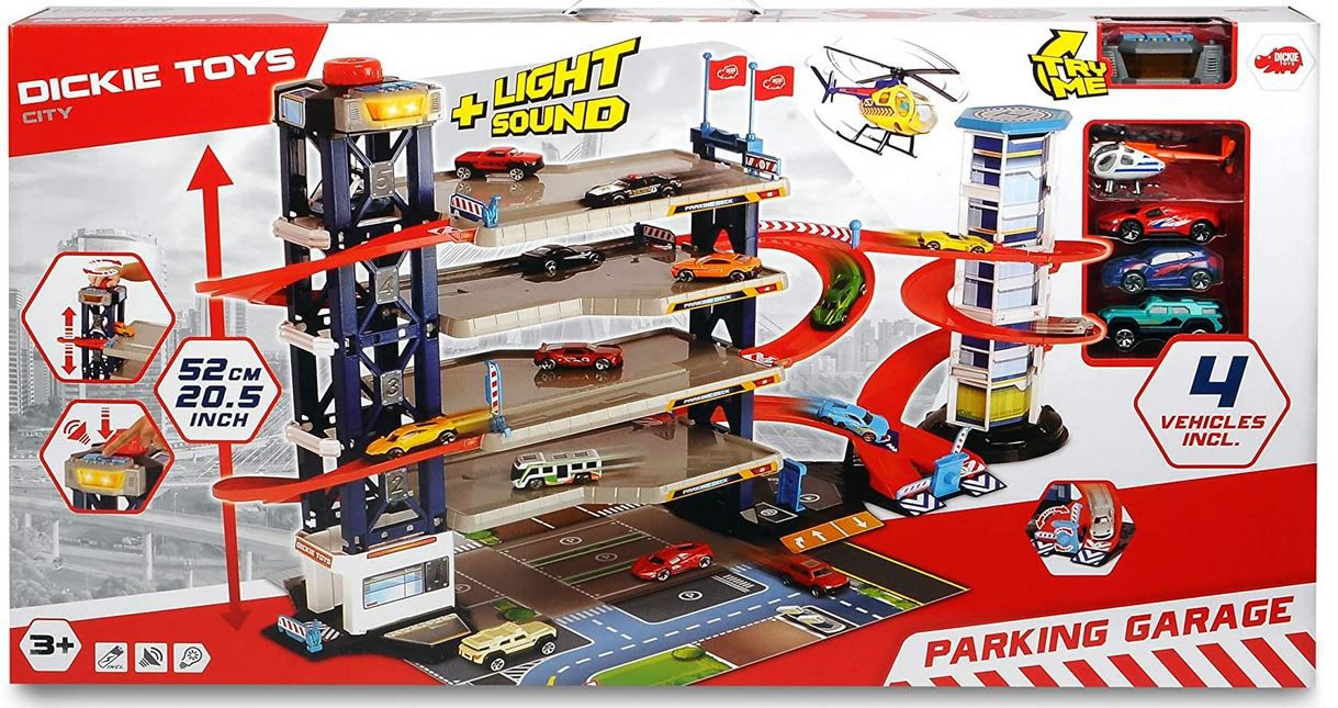 Dickie Park Garage + 5 Fahrzeuge für 24,94€ (statt 38€)