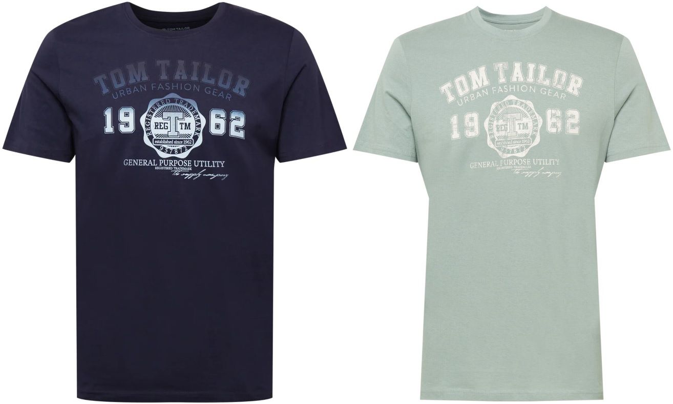 Tom Tailor T Shirts in verschiedenen Farben ab 5,34€ inkl. Versand (statt 12€)