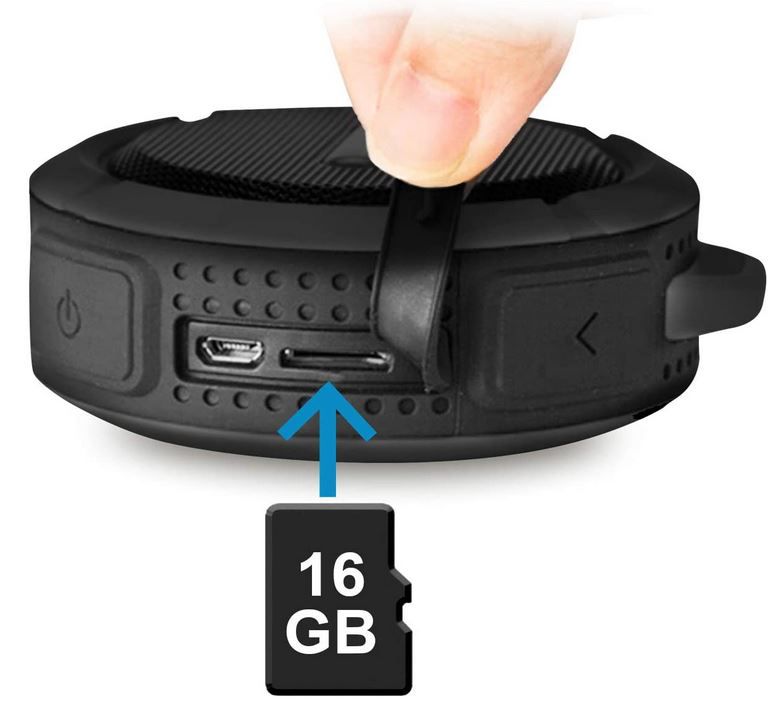 Eaxus Mini Bluetooth Lautsprecher mit Saugnapf für 9,99€ (statt 13€)