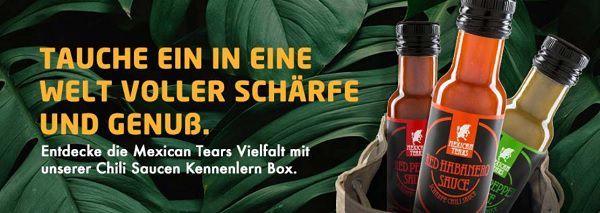 Probierpaket von Mexican Tears kostenlos (statt 15€)    zzgl. 4,90€ VSK