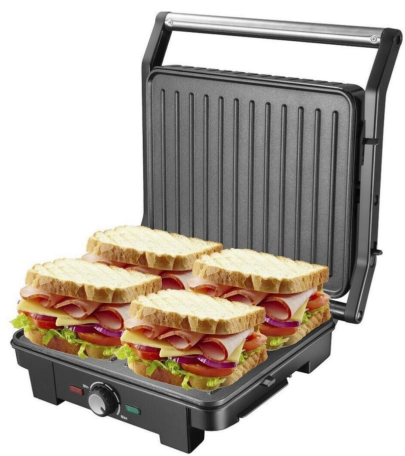 Adler AD 3051 Sandwichtoaster & Kontaktgrill 2800 Watt für 34,90€ (statt 41€)