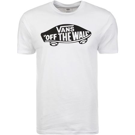 Vans   Off the Wall   Herren T Shirt in weiß für 13,50€ (statt 21€)