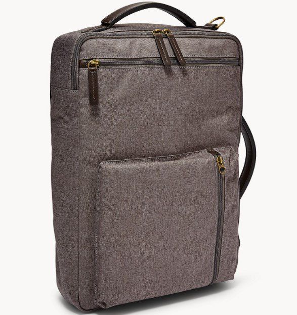 Fossil Rucksack Buckner in Grau für 55,93€ (statt 119€)