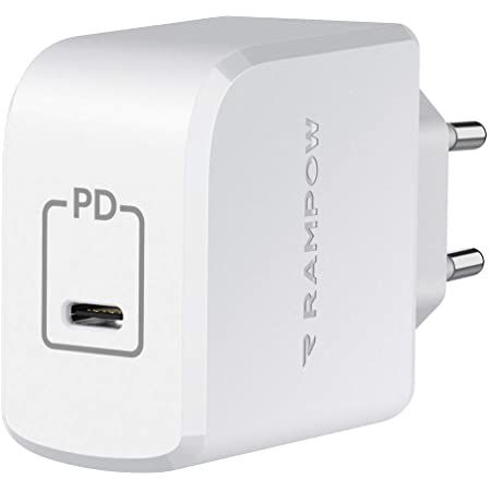 Rampow 61W USB C Ladegerät mit Power Delivery 3.0 für 11,49€ (statt 23€)   Prime