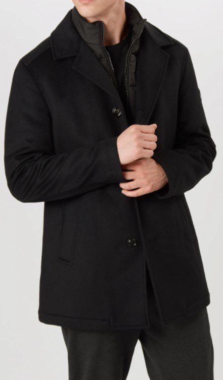 JOOP! Mantel Dannito in Schwarz für 287,20€ (statt 400€)   nur S, M, L