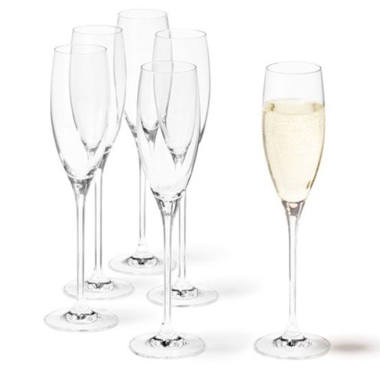 6er Set: Leonardo Cheers Sekt Gläser (je 220ml) für 12,78€ (statt 32€)   Prime