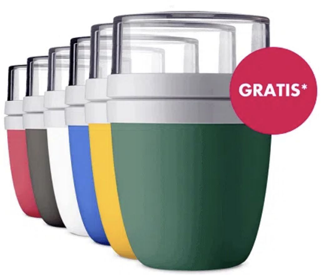 MyMuesli: Müsli 2GO Becher gratis (ab 20€ MBW) – nur MyMuesli-Neukunden