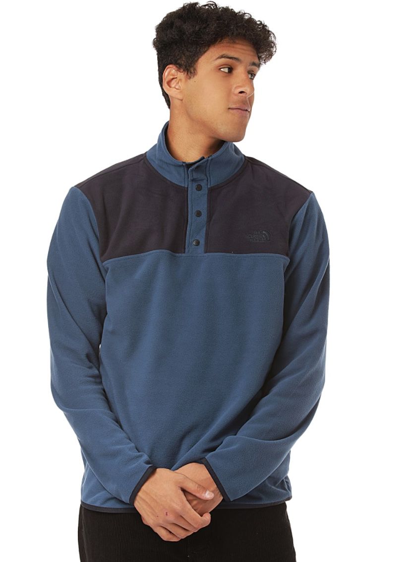 The North Face Glacier Snap Neck Fleecepullover für 44,52€ (statt 70€)