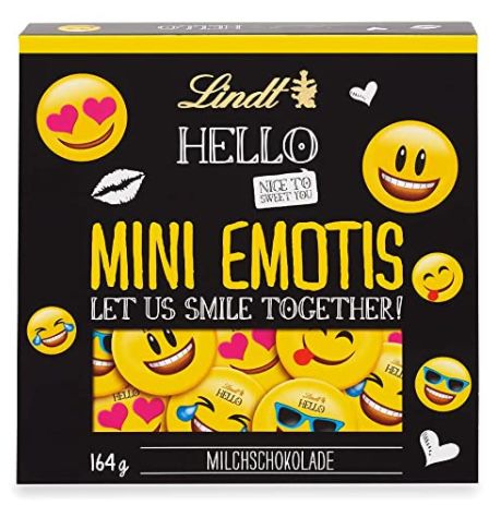 5x 33er Pack Lindt HELLO Mini Emotis Schokolade für 23,96€ (statt 30€)