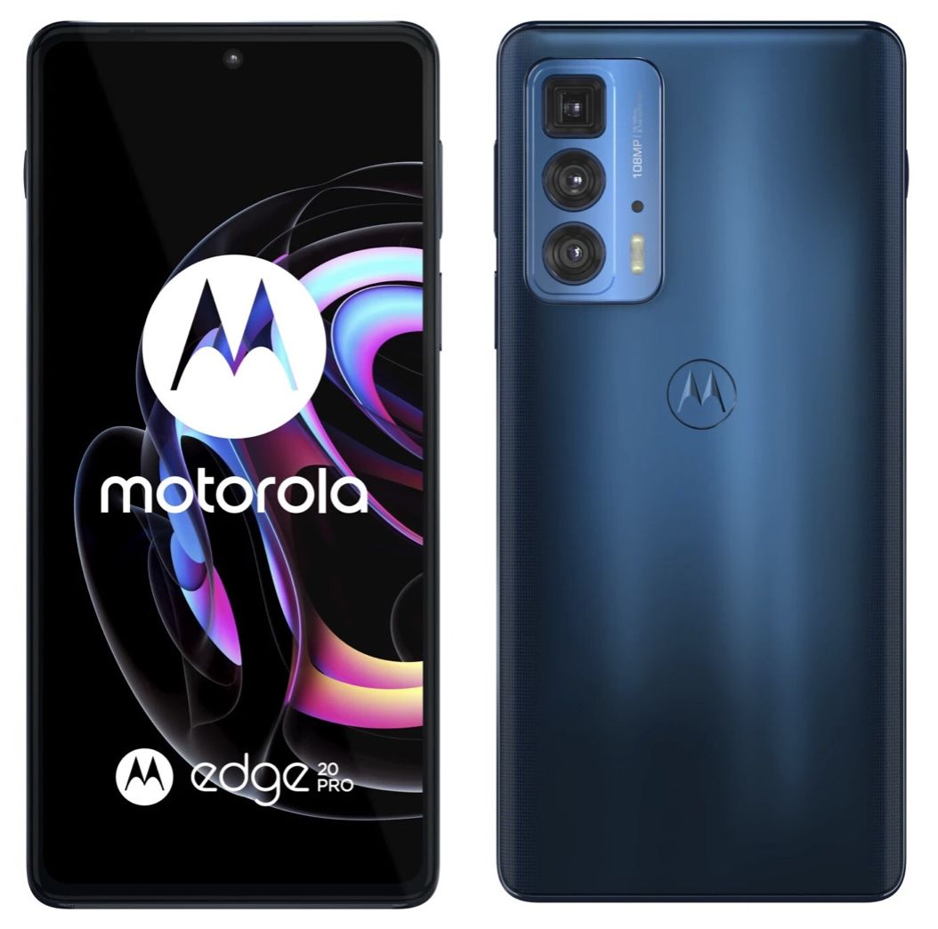 Motorola Edge 20 Pro 5G 256 GB in Midnight Blue für 49€ + md Telekom green LTE 20GB für 34,99€ mtl.