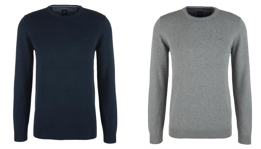 🔥 3er Pack s.Oliver Pullover aus 100% Baumwolle für 50€ (statt 90€)