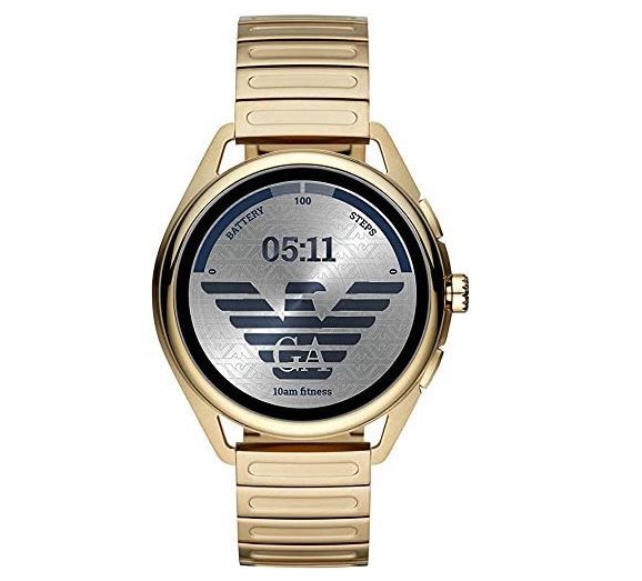Emporio Armani Connected Herren Smartwatch Matteo in Gold für 249€ (statt 371€)