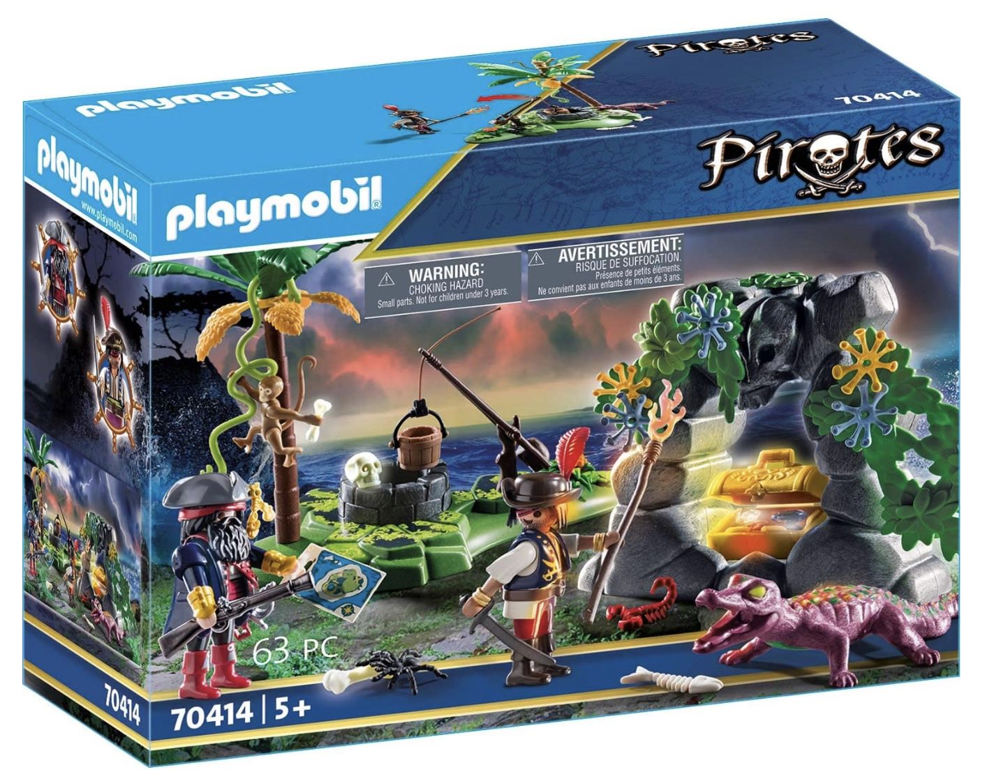 PLAYMOBIL 70414 Piraten Schatzversteck für 7,99€ (statt 12€)   Prime