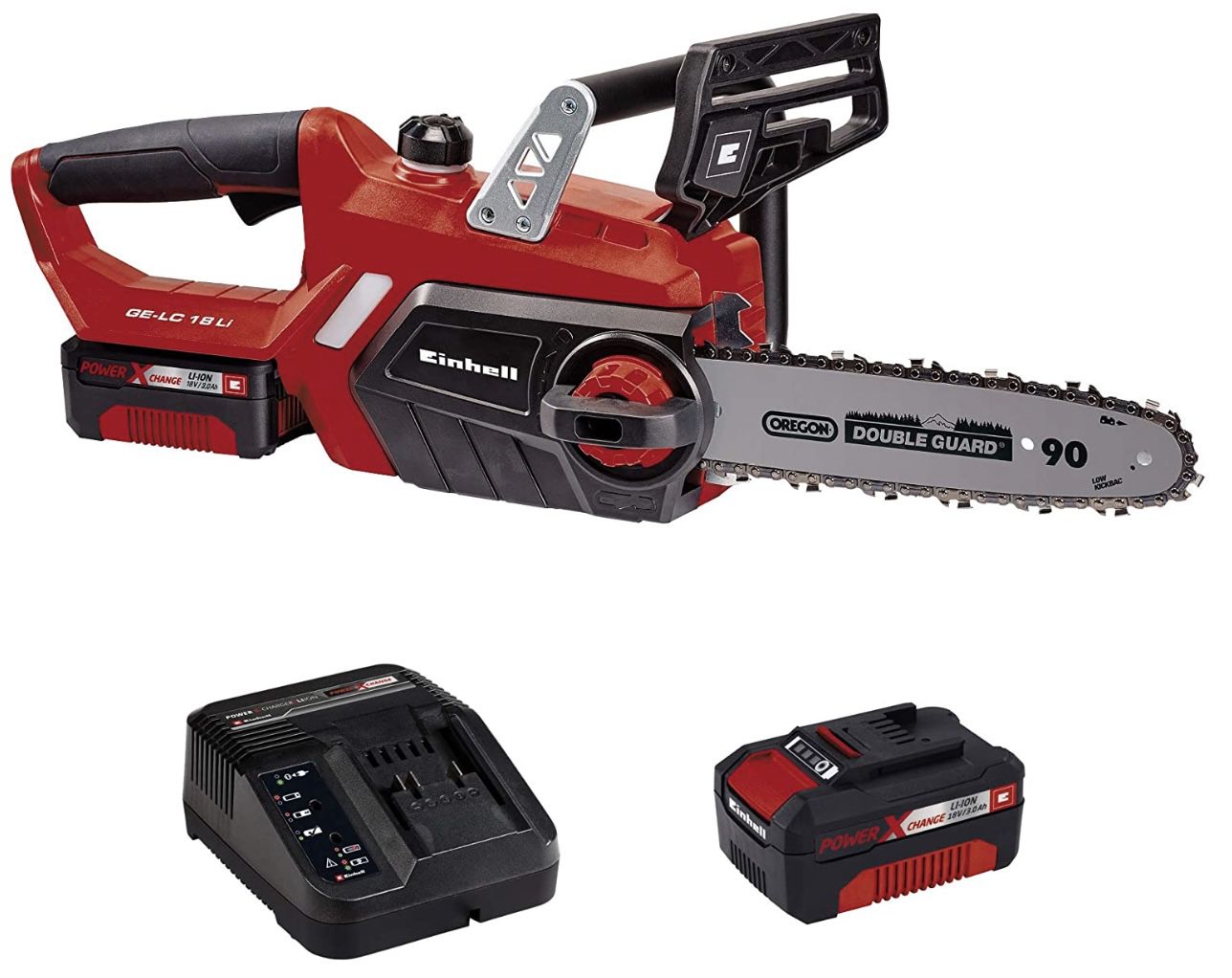 Einhell Power X Change Akku Kettensäge GE LC 18/25 Li Set für 99,99€ (statt 120€)