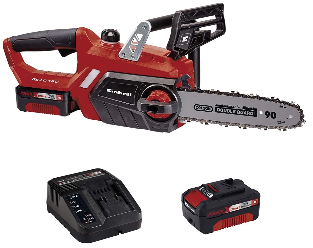 Einhell Power X Change Akku Kettensäge GE LC 18/25 Li Set für 89,99€ (statt 119€)