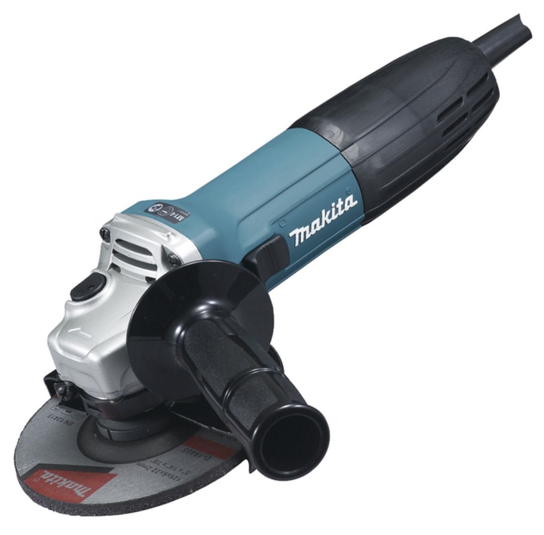 Makita GA5030RSP2 Winkelschleifer inklusive Makita Kappe und 8 Scheiben für 65,99€ (statt 99€)