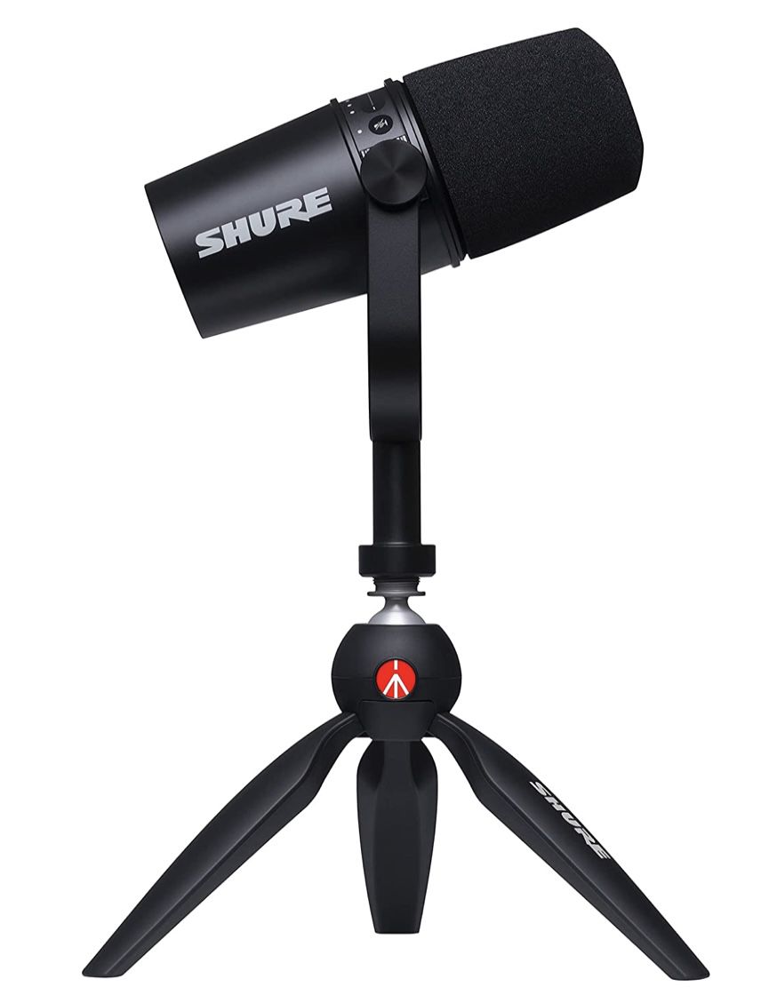 Shure MV7 Mikrofon in Schwarz für 183,48€ (statt 216€)