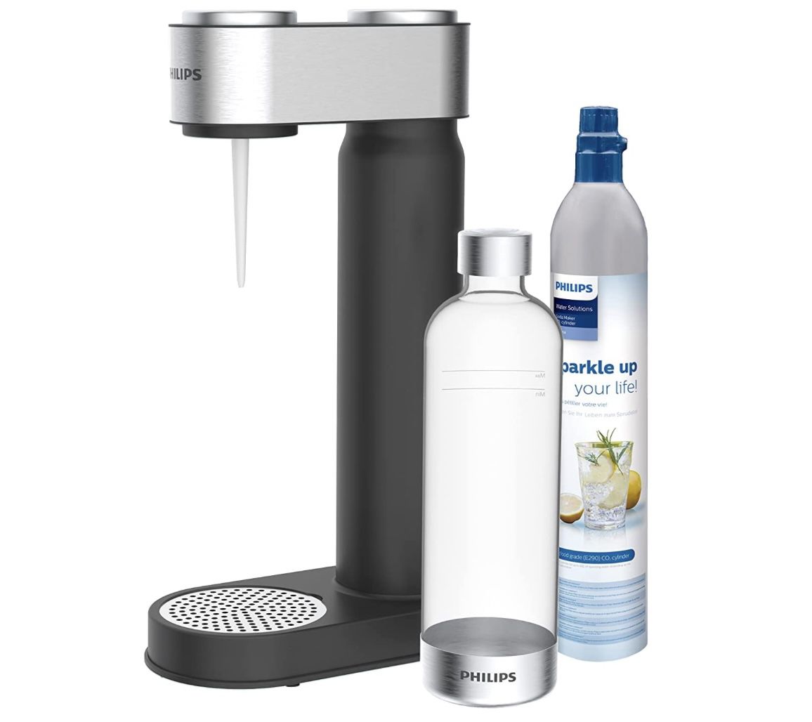 Philips Water ADD4902BK/10 GoZero 1L Wassersprudler in Schwarz für 49,99€ (statt 70€)