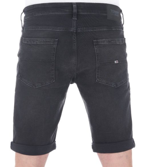 2x Tommy Jeans Herren Jeans Short Ronnie in Schwarz für 36,97€ (statt 60€)