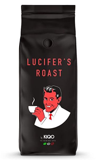 1kg Lucifers Roast Espresso by KIQO (extrem starke Kaffeebohnen) für 14,30€ (statt 20€)