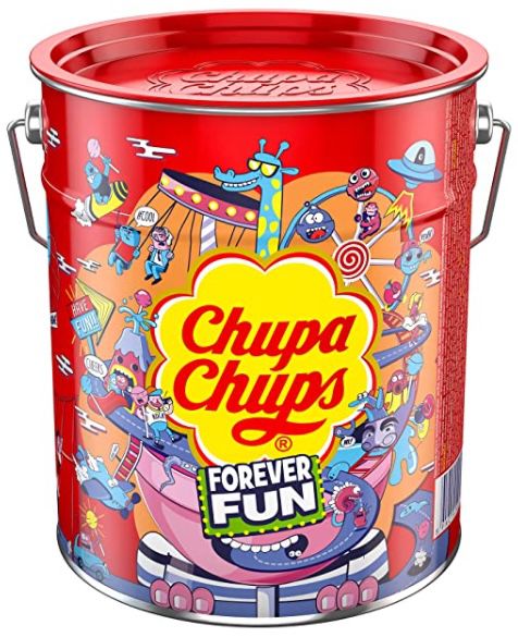 Chupa Chups Best of Lollipop Eimer mit 150 Lutscher ab 18,56€ (statt 23€)