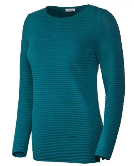 Emilia Parker Damen Relief Pullover aus Baumwolle für 29,49€ (statt 40€)