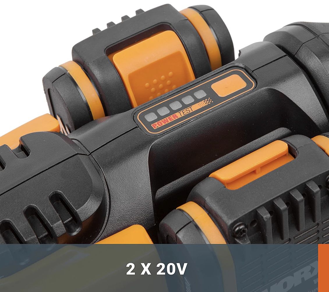 Worx WG284E Akku Heckenschere mit 2x20V Akku & Ladegerät für 158,75€ (statt 219€)