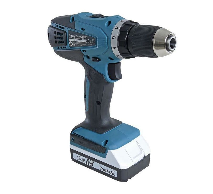 Makita DK18354X1 Akkuschrauber DF457DZ + Schlagschrauber TD127DZ inkl. 2x Akkus & Bit Set für 179,95€ (statt 197€)