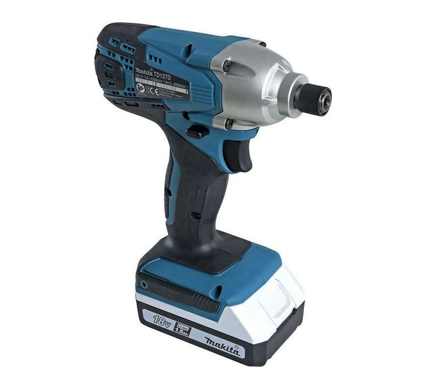 Makita DK18354X1 Akkuschrauber DF457DZ + Schlagschrauber TD127DZ inkl. 2x Akkus & Bit Set für 179,95€ (statt 197€)