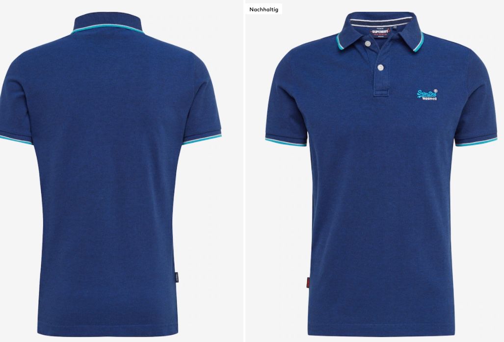 Superdry Poolside Poloshirt in verschiedenen Farben ab 24,43€ (statt 35€)