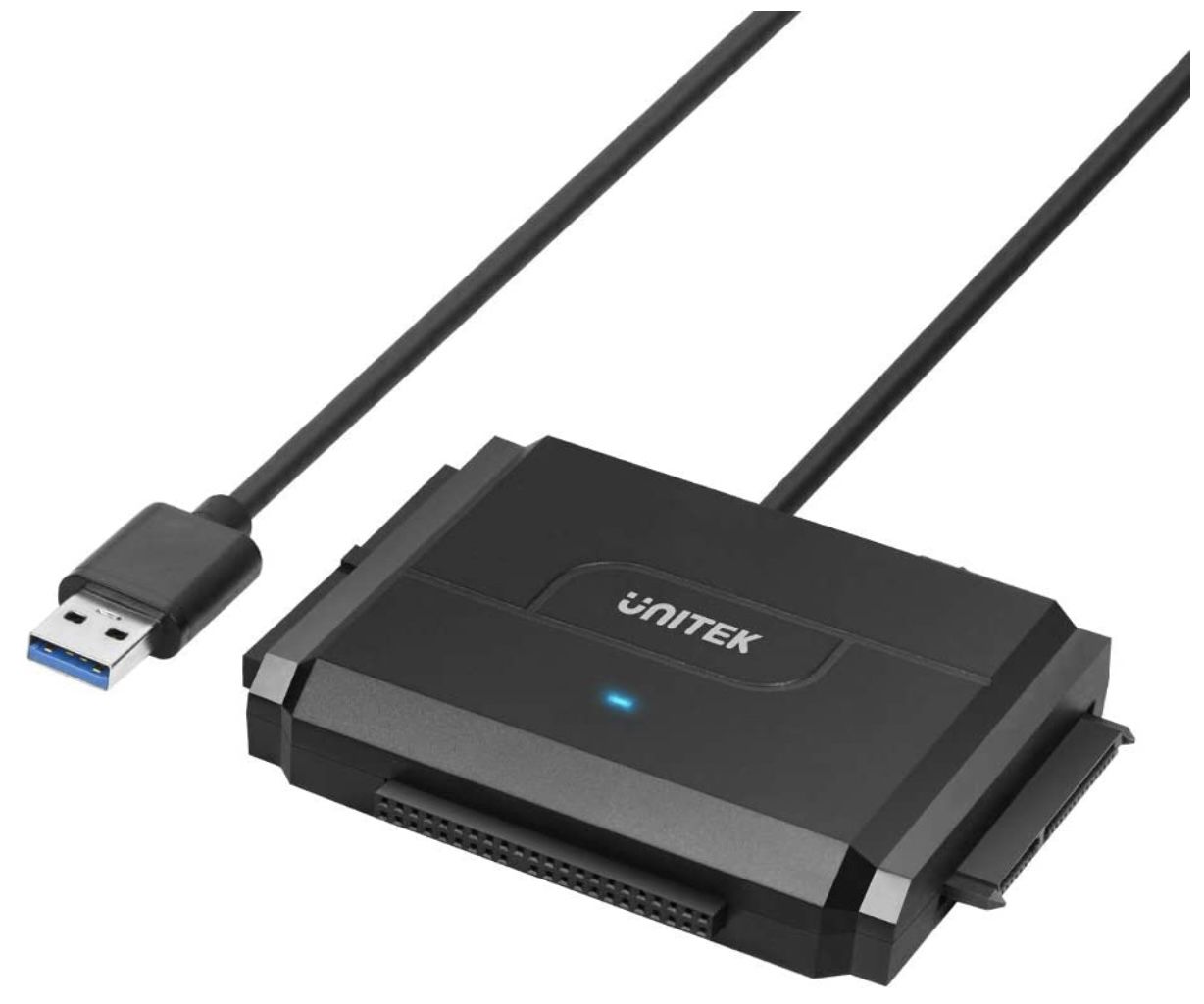 Unitek SATA/IDE zu USB 3.0 Festplattenadapter für 15,89€ (statt 26€)