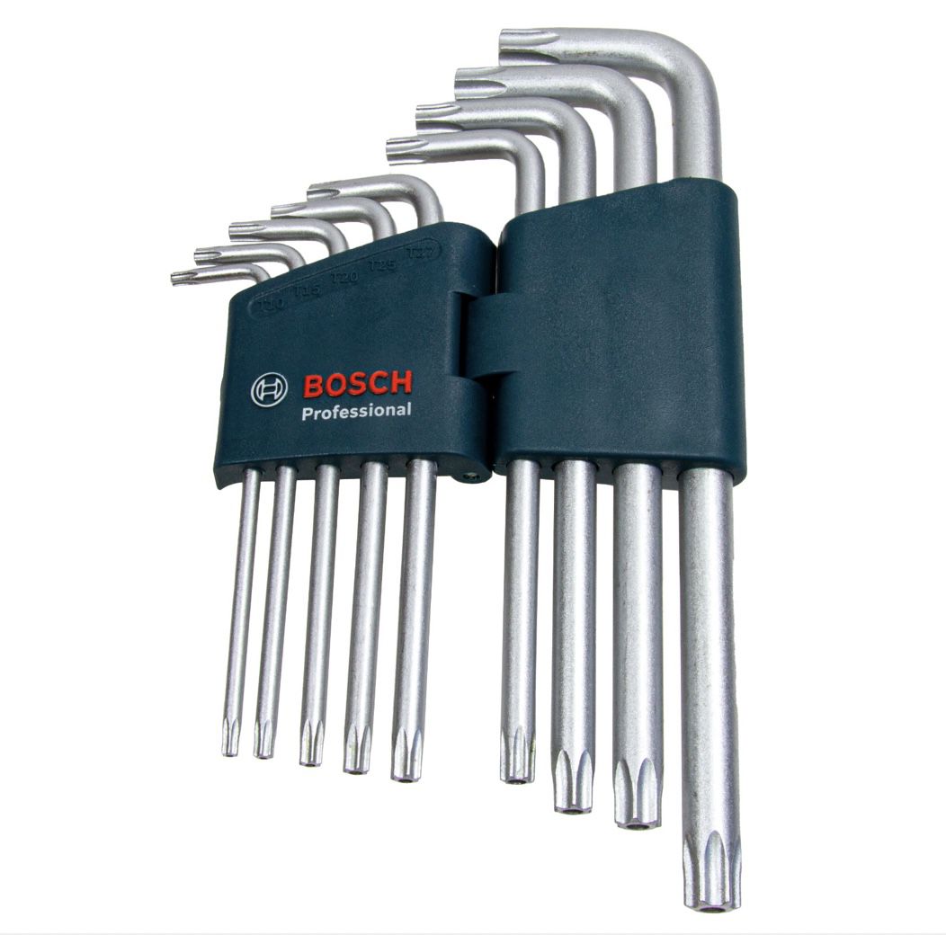 Bosch Professional 9tlg. Innensechskantschlüssel Set TORX für 13,99€ (statt 30€)   Prime