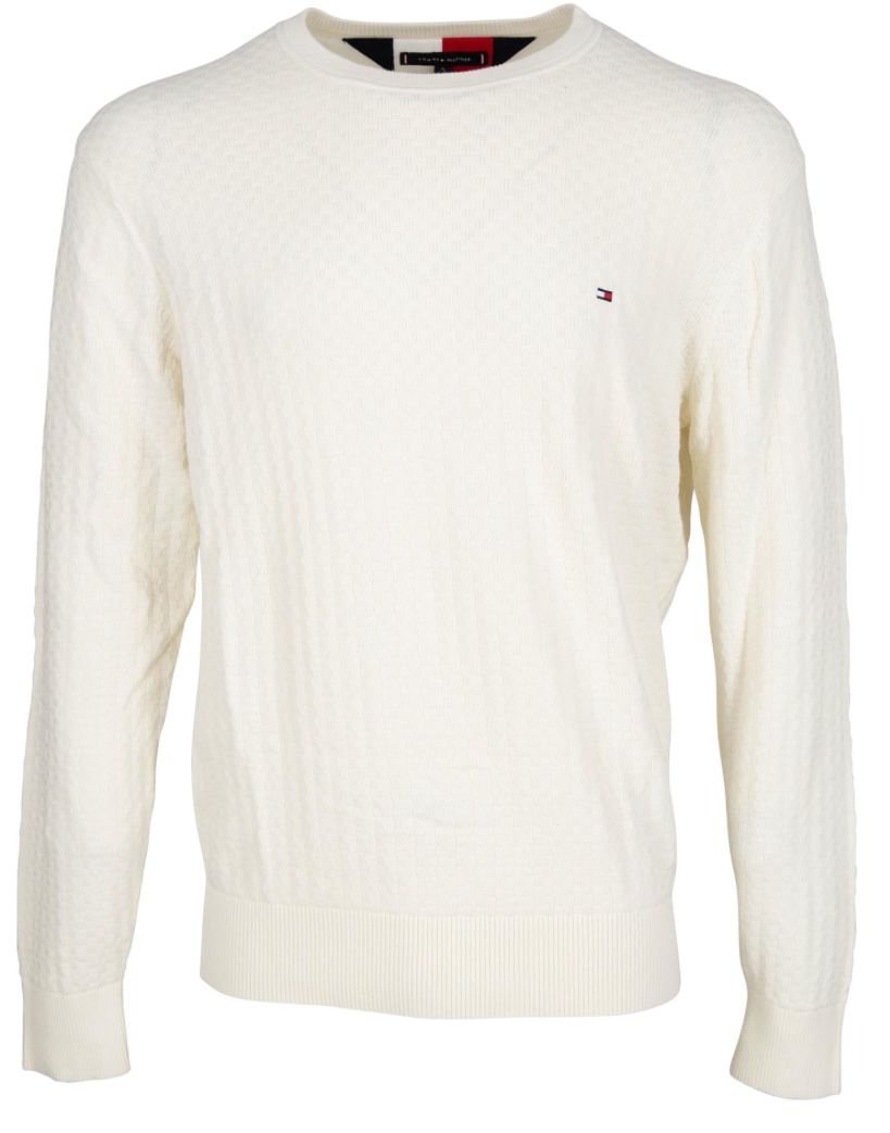 Tommy Hilfiger Struktur Pullover aus Baumwolle für 59,99€ (statt 85€)