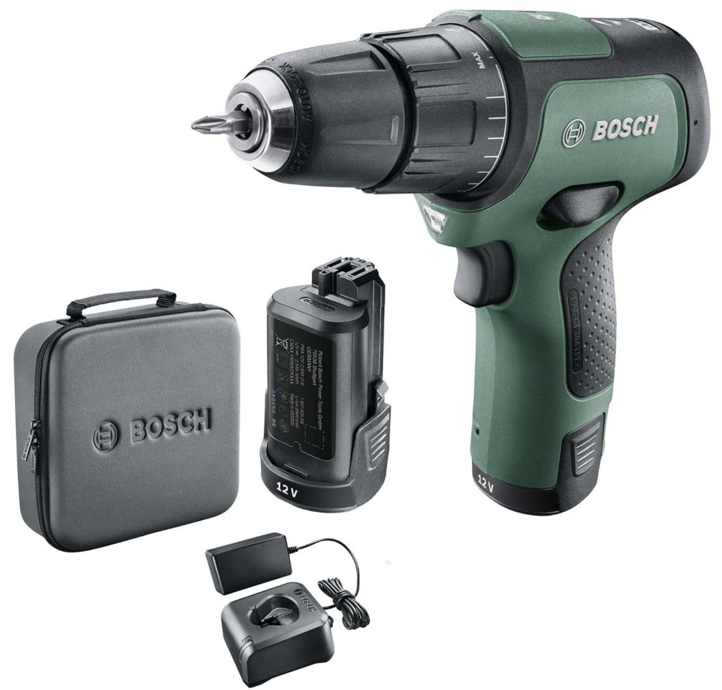 Bosch EasyImpact 12 Akkubohrschrauber inkl. 2 Akkus & Tasche für 76,89€ (statt 100€)