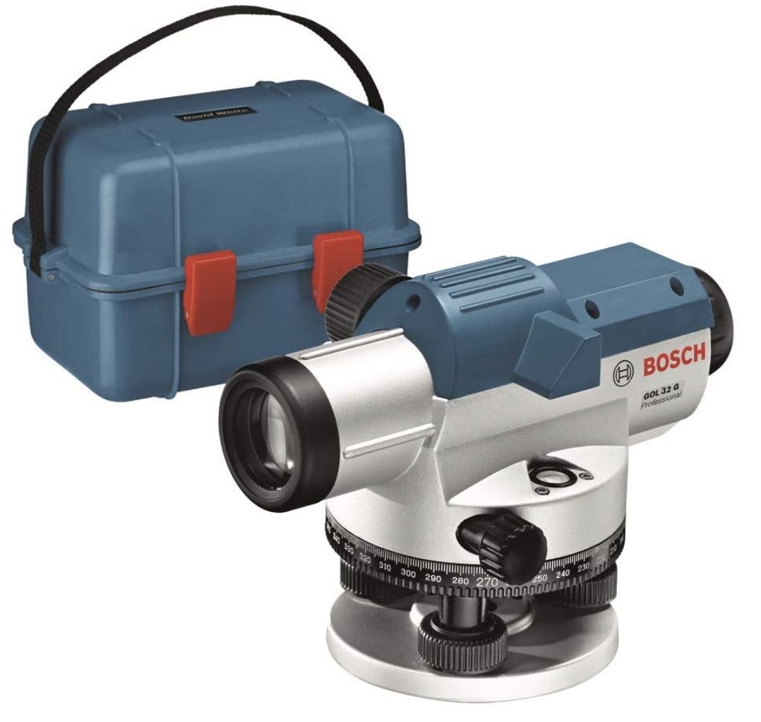 Bosch Professional GOL 32 G Optisches Nivelliergerät mit bis zu 120m Arbeitsbereich inkl. Koffer für 137,99€ (statt 164€)