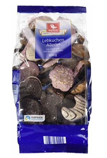 Weiss Lebkuchen Allerlei (600g) für 1,89€ (statt 3€)   Prime