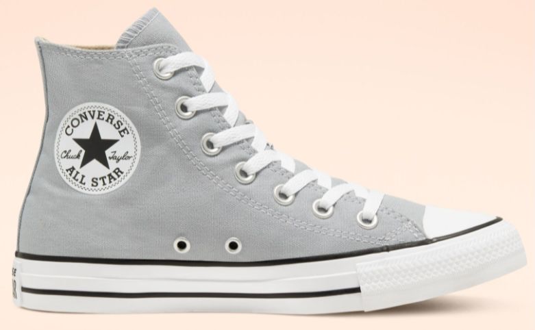 Converse Chuck Taylor All Star Low Top in Grau für 23,49€ (statt 49€) oder als High Top für 27,49€ (statt 56€)