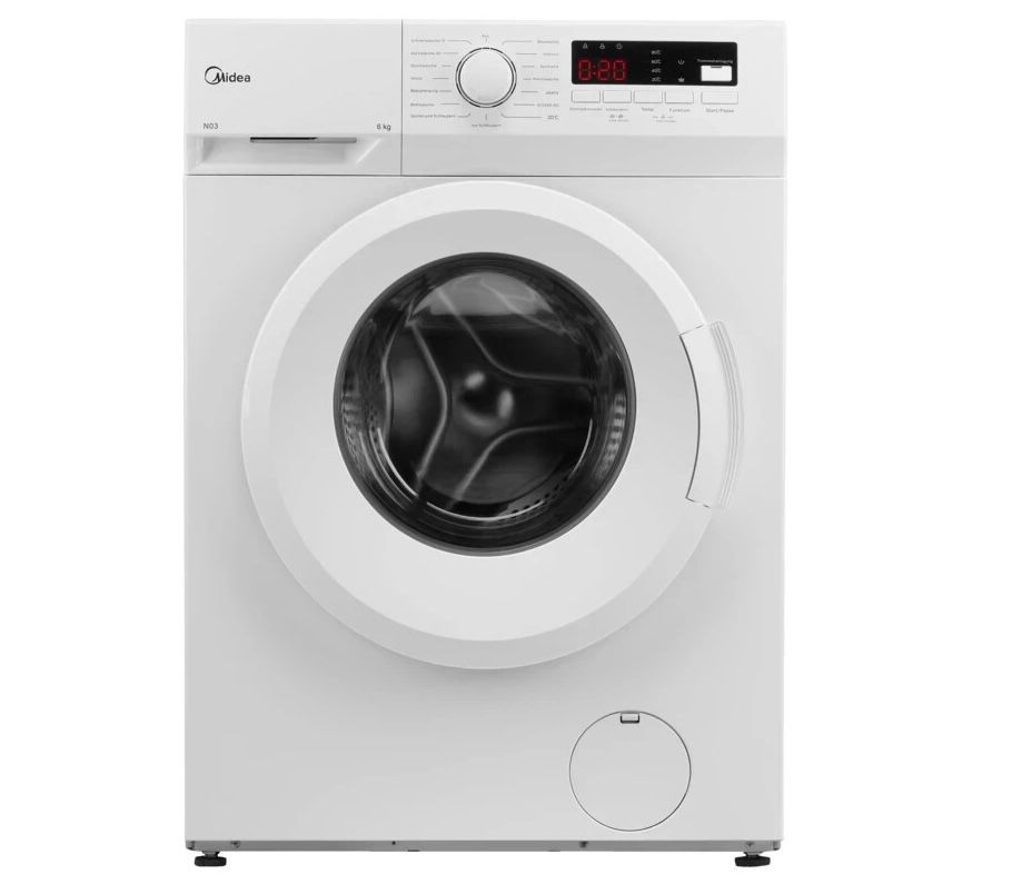 MIDEA MFNEW60 105 Waschmaschine (6 kg, 1.000 U/Min.) für 209€ (statt 249€)