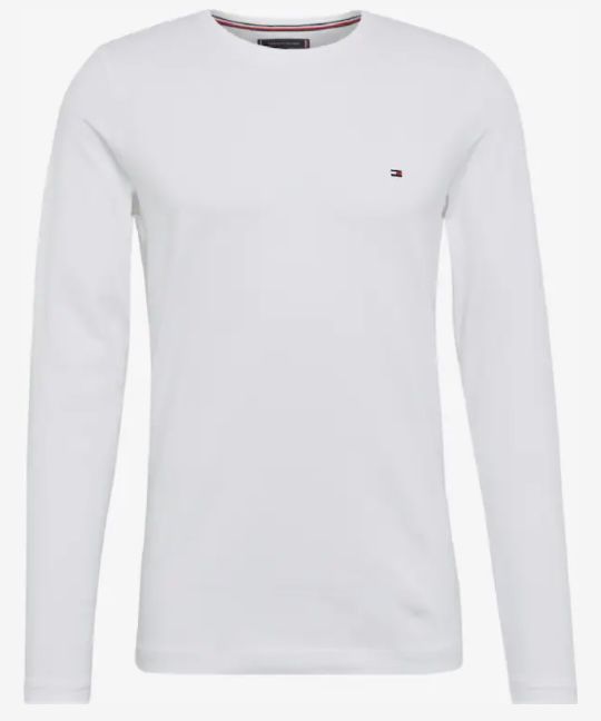 Tommy Hilfiger Herren Langarmshirt Stretch Slim Fit ab 32,90€ (statt 50€)